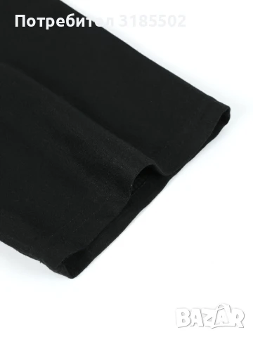 Дамска тениска за пролет и лято с къс ръкав, кръгло деколте и принт на мече, снимка 11 - Тениски - 51195034