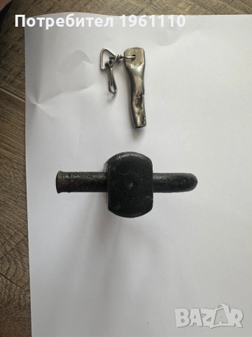 Стар катинар от закалена стомана., снимка 4 - Антикварни и старинни предмети - 52208308