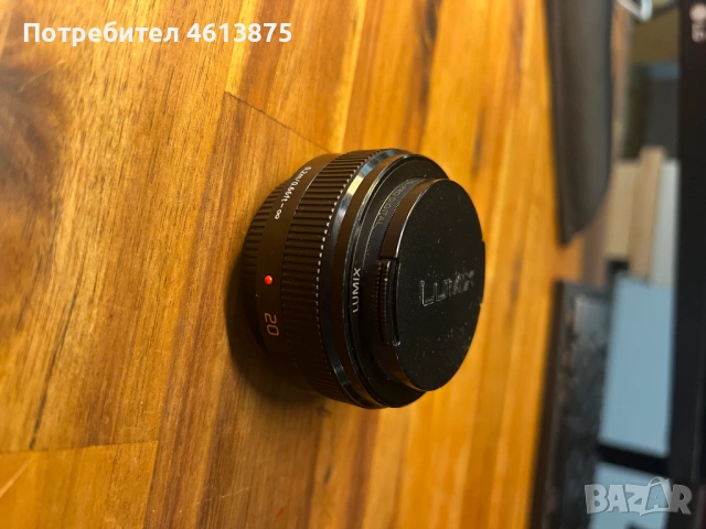 Panasonic LUMIX G 20mm f / 1.7 II Pancake M43, снимка 3 - Обективи и филтри - 54270273