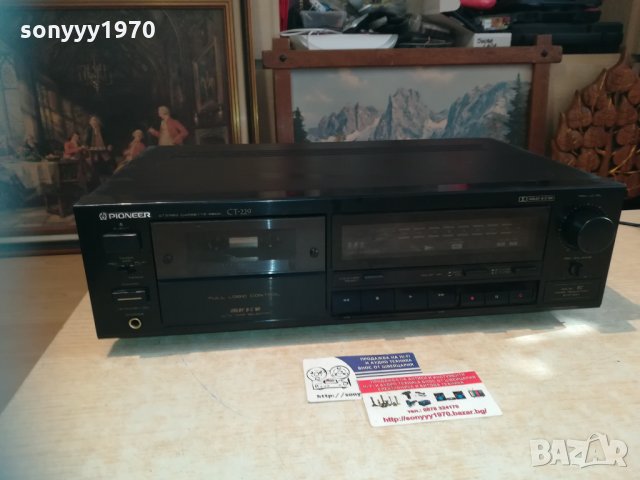 pioneer ct-229 deck made in japan-sweden 0511201703, снимка 5 - Декове - 30687195
