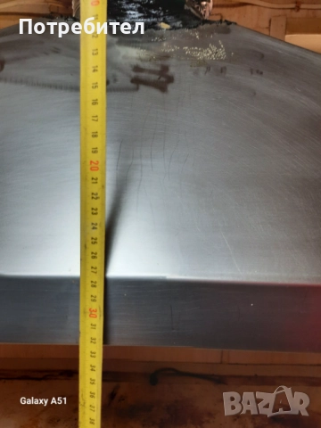 Шапка за аспирация от неръждавейка, снимка 2 - Обзавеждане на кухня - 51681894