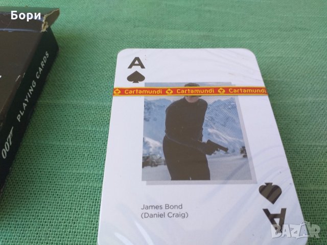 Spectre 007 James Bond Cartamundi , снимка 2 - Карти за игра - 29535494