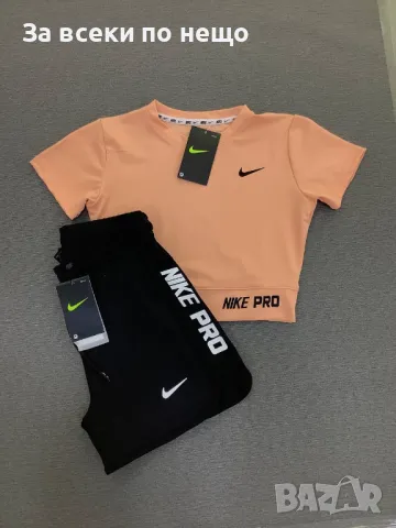 Nike Дамски Летен Комплект👚🩳Дамски Къс Екип Найк - Налични Различни цветове Код LFS442, снимка 14 - Спортни екипи - 49882263