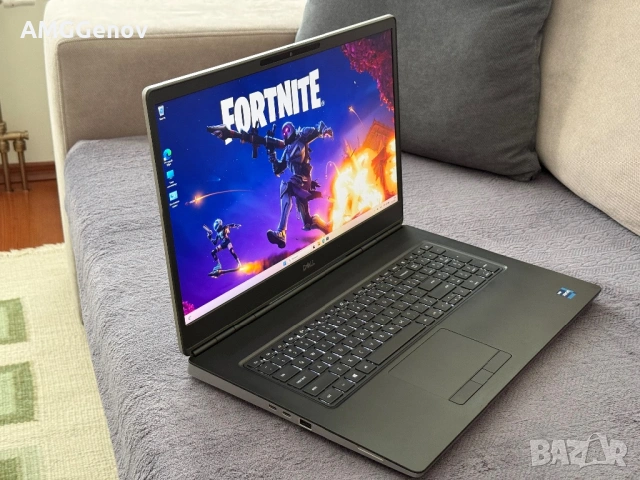 17.3’FHD IPS/RTX A3000 6GB/Dell Precision 7760/Xeon W11855M/32GB/512GB, снимка 4 - Лаптопи за работа - 53887000