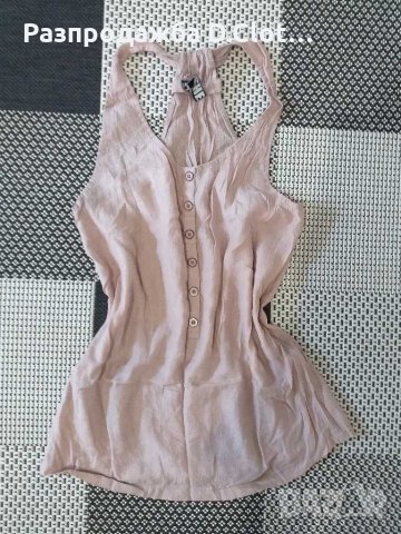 Топ с копчета цвят нуд, снимка 5 - Корсети, бюстиета, топове - 30115881