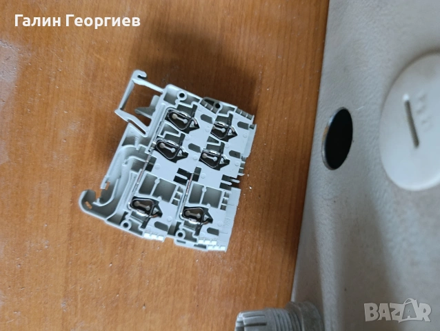 Клема за DIN шина 1-2 изхода, снимка 3 - Резервни части за машини - 53039617