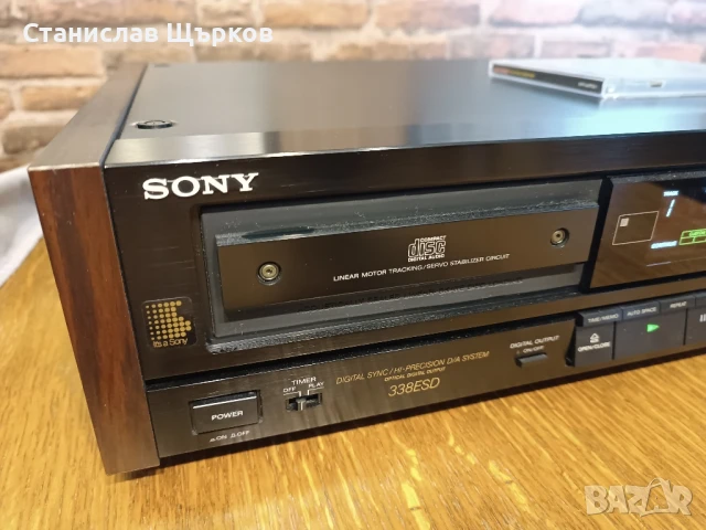 Sony CDP-338esD Vintage CD Player , снимка 4 - Ресийвъри, усилватели, смесителни пултове - 50988393