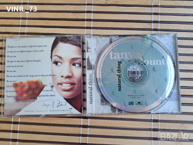 Tanya Blount – Natural Thing, снимка 2 - CD дискове - 50939913