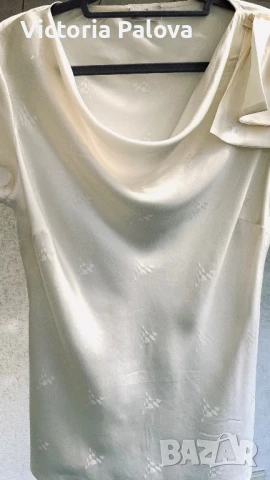 Скъпа блуза ELÉGANCE  100% коприна, снимка 7 - Корсети, бюстиета, топове - 51025027