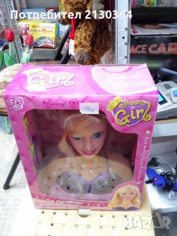 Продавам кукла за грим и прически., снимка 1 - Кукли - 34367819