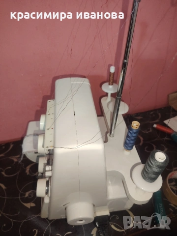оверлог Pfaff, снимка 6 - Шевни машини - 54039708
