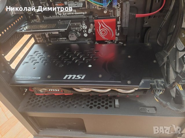 Видео карта MSI GeForce GTX 1060 6 GB, снимка 7 - Видеокарти - 42752996