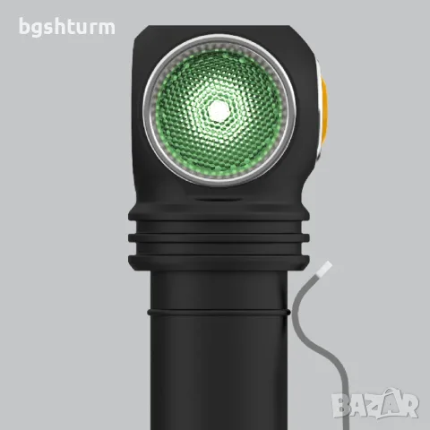 Професионален челен фенер 3 в 1 Armytek Wizard C2 WG (Бяла и Зелена светлина) – 1020 лумена, снимка 4 - Оборудване и аксесоари за оръжия - 56126962