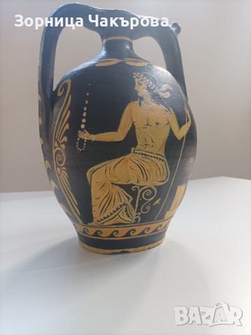 Стомна с древногръцки изображения, снимка 2 - Други - 36746528