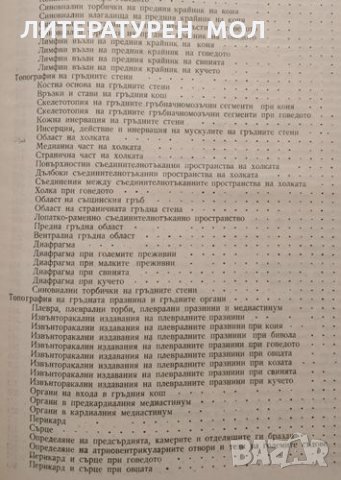 Топографска анатомия на домашните животни. Второ издание. Стефан Иванов, 1958г., снимка 4 - Специализирана литература - 32109024