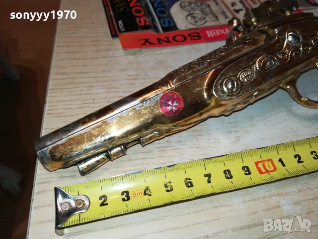 ПИЩОВ ЗАПАЛКА-МАСИВЕН/АНТИКА 2408251150, снимка 8 - Антикварни и старинни предмети - 51471371