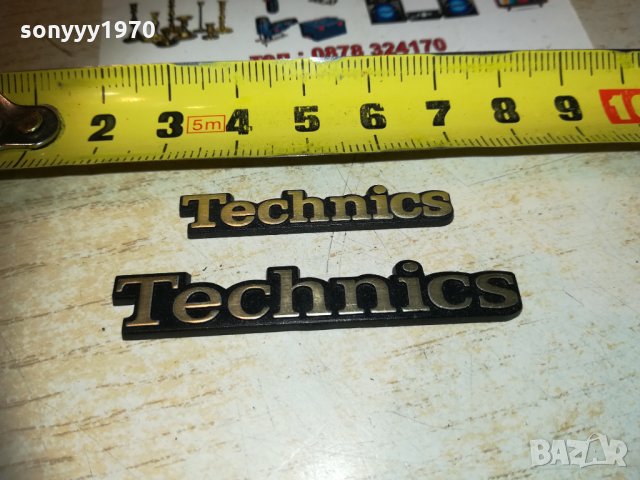 technics малка 3см или голяма 4см-емблема 1601212029, снимка 2 - Други - 31448526