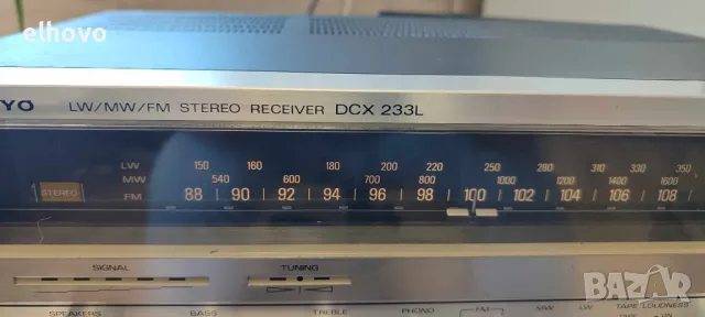 Ресивър Sanyo DCX 233L, снимка 11 - Ресийвъри, усилватели, смесителни пултове - 47375364