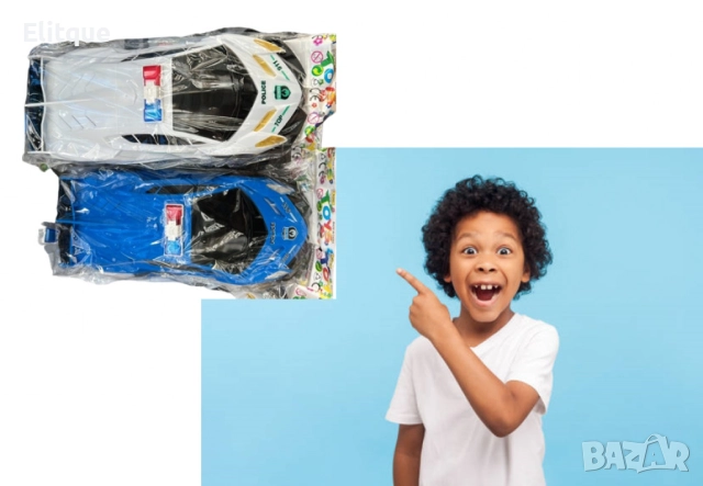 Стилна играчка полицейска кола, снимка 2 - Коли, камиони, мотори, писти - 52743549