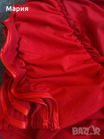 Червена рокля S - 13 ЛВ, снимка 8 - Рокли - 33753733