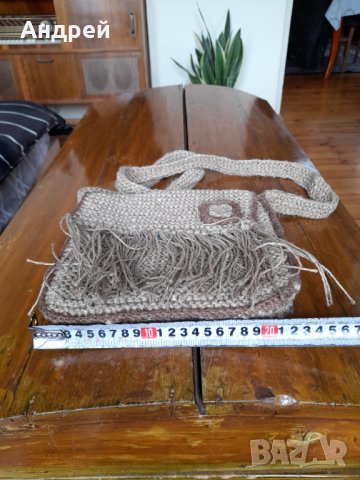 Стара Дамска конопена,канапена чанта, снимка 7 - Други ценни предмети - 40338810