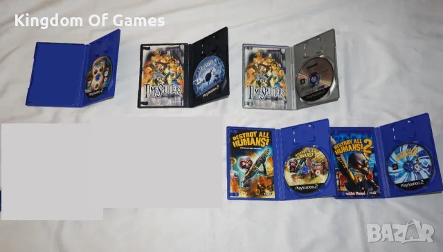 Игри за PS2 Time Splitters/Destroy All Humans 1 2/Lemmings/Water Horse/Guitar Hero 3 Legends of Rock, снимка 15 - Игри за PlayStation - 54081237