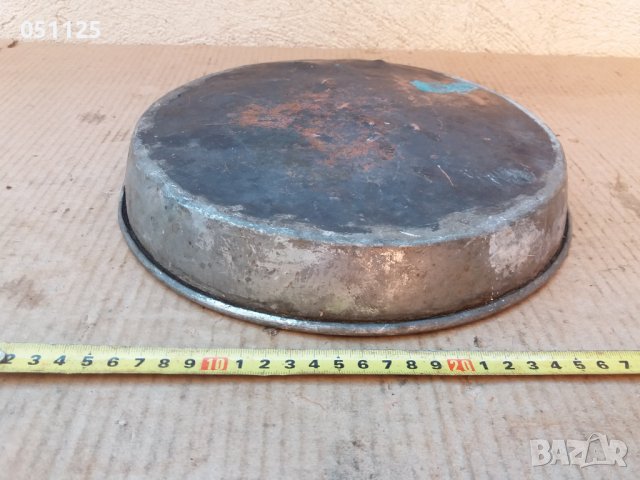 кована възрожденска тавичка - медна, калайдисана , снимка 9 - Антикварни и старинни предмети - 37491752