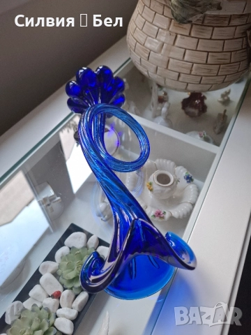 Елегантна винтидж ваза , снимка 3 - Вази - 51626919