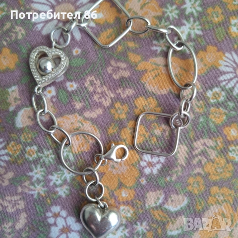 Нова масивна сребърна гривна 