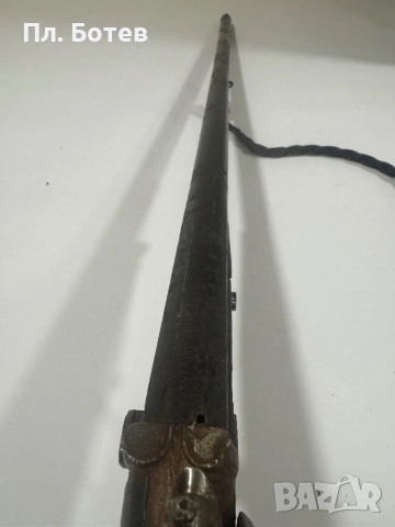 Стара едноцевна щифтова пушка, снимка 9 - Антикварни и старинни предмети - 53952743