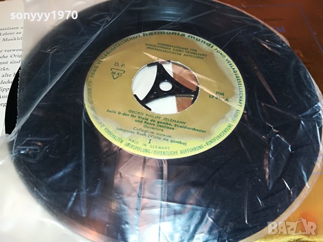GEORG PHILIPP TELEMANN-ПЛОЧА MADE IN GERMANY 0105231546, снимка 6 - Грамофонни плочи - 40546951