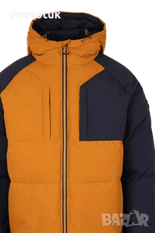 Trespass, Яке Deffords с цип и качулка, Оранжев/Тъмносин -номер S, снимка 1