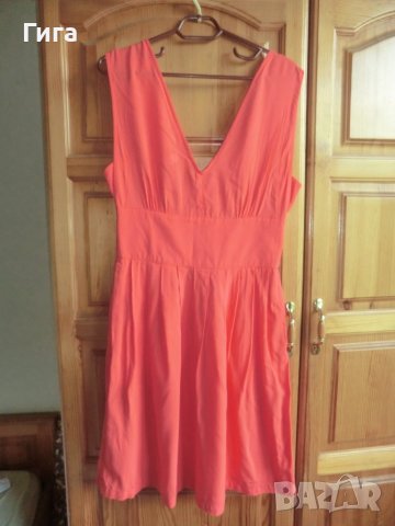 Рокля на Mango цвят диня, снимка 2 - Рокли - 37197502