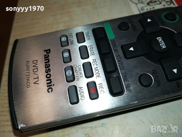 panasonic eur7721kc0 dvd/tv recorder remote control-swiss 1202241408, снимка 5 - Дистанционни - 44257653