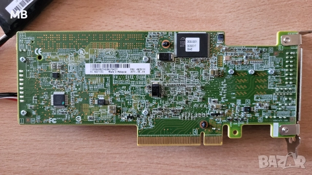 IBM ServeRAID M5210 12G SAS RAID LSI/AVAGO 9361-8i PCIe контролер, снимка 3 - Други - 52845308