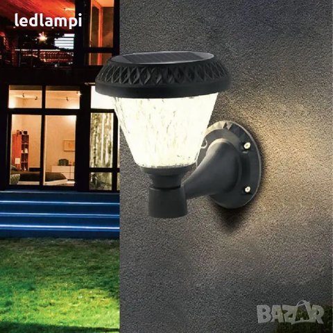 LED Соларен Градински Аплик RF Дистанционно CCT3в1, снимка 9 - Соларни лампи - 37265400