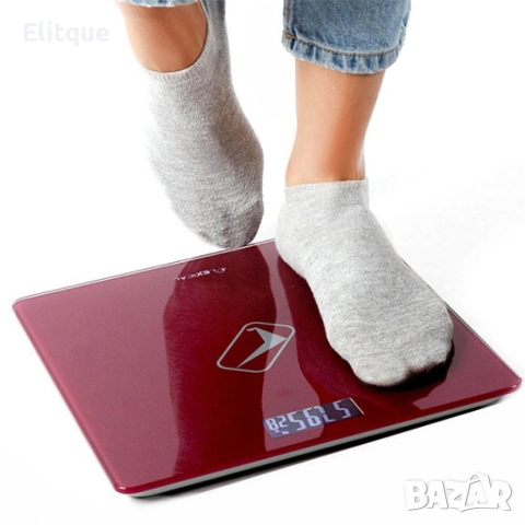 Електронен кантар с LSD дисплей LBS-4353 - Показва и стайна температура, снимка 7 - Друга електроника - 52870881