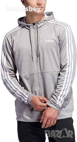  adidas Men’s Tech Full Zip Fleece Hoodie - страхотно мъжко горнище , снимка 2 - Спортни дрехи, екипи - 40779176