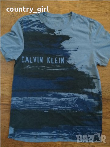 Calvin Klein - страхотна мъжка тениска, снимка 5 - Тениски - 29337142