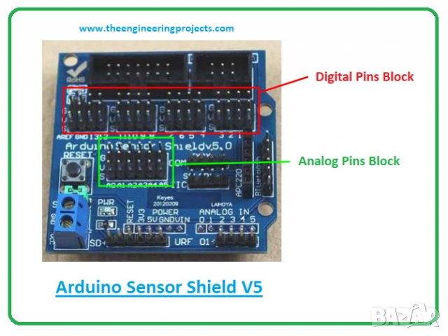 Sensor Shield for ARDUINO Version 5.0, снимка 6 - Друга електроника - 39994697