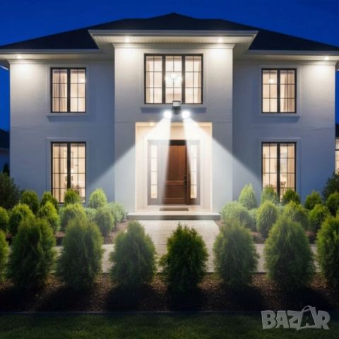 24W LED лампа с датчик за движение – 2000 lm и IP защита за всякакви условия