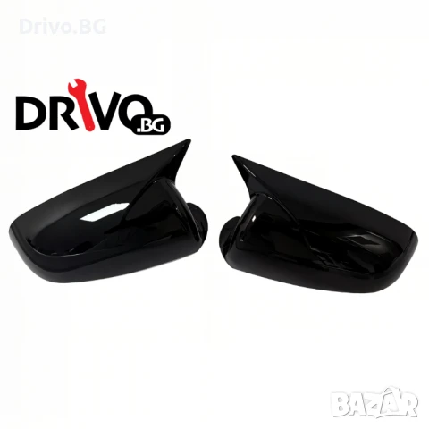 Гаранция! Черни Batman Капаци за Огледала АUDI A3 8P A4 B6 B7 A6 C6 4F