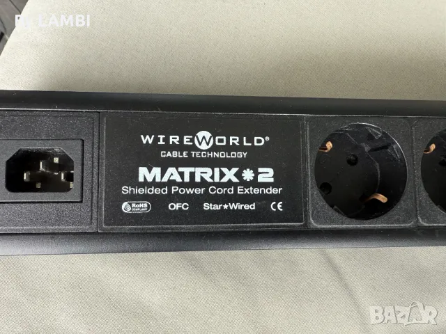 Wireworld Matrix2 Hi Fi разклонител, снимка 1