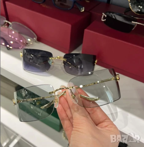 очила с калъф, кутия и ув защита cartier