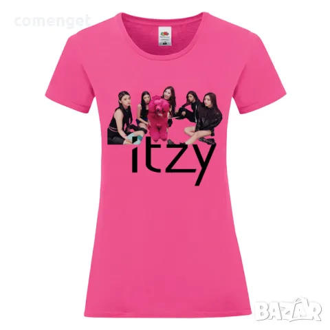 НОВО! Детски и дамски тениски ITZY K-POP! Поръчай С Твоя Снимка или идея!