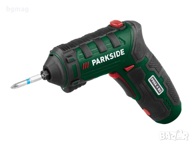 PARKSIDE 4V акумулаторен винтоверт PSSA 4 B2, с LED фенер в дръжката, снимка 8 - Винтоверти - 52136934