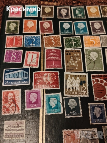 ПОЩЕНСКи марки Нидерландия , снимка 6 - Филателия - 52921467