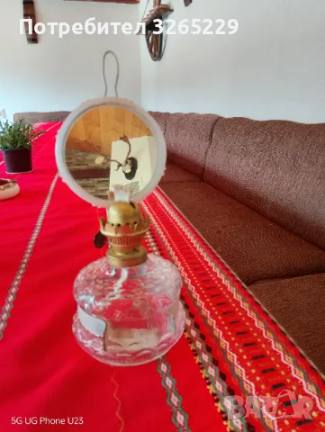 Стара газена лампа от соца 