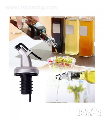 ТАПА С НАЛИВНИК ЗА БУТИЛКА С ОЛИО ИЛИ ОЦЕТ - код 2951, снимка 12 - Аксесоари за кухня - 33905729
