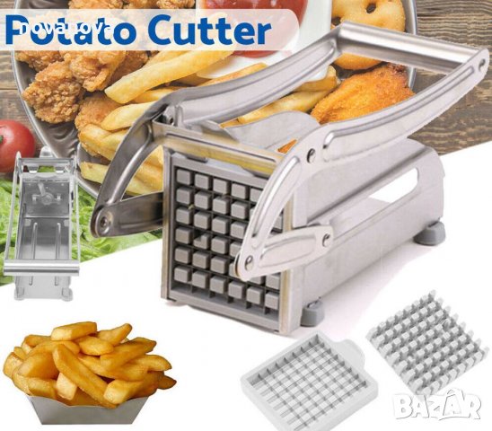 Професионална преса за картофи Potato Chipper, снимка 13 - Аксесоари за кухня - 39566833